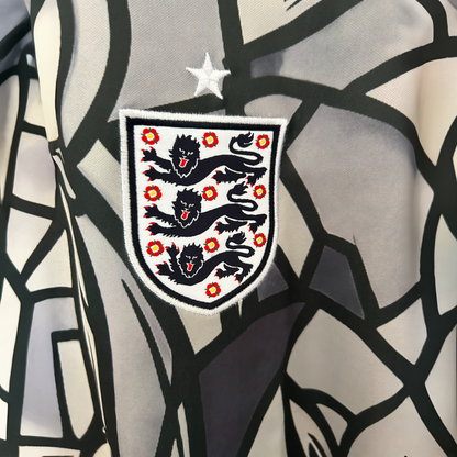 England pre-match kit 2026 by ELVN featuring team jersey, shorts, and socks for soccer fans.