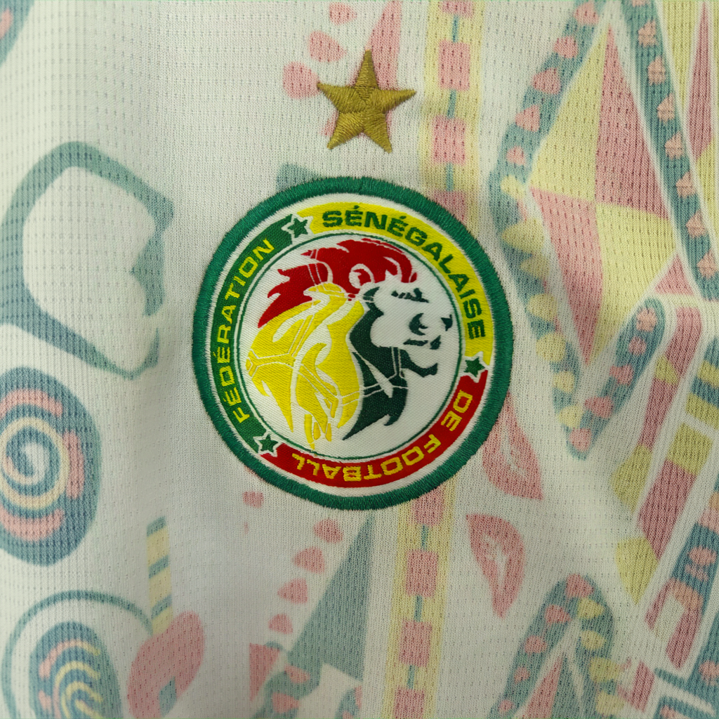 Senegal home soccer kit 2026 by ELVN, featuring the team jersey with national colors and official design details.