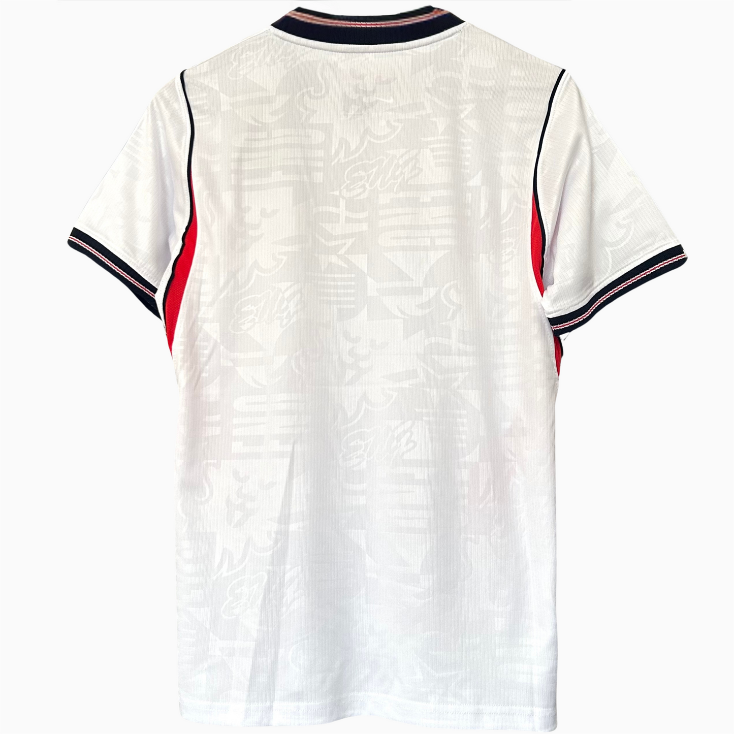 England home kit 2026 jersey by ELVN, featuring the team's traditional design and colors, displayed on a plain background.