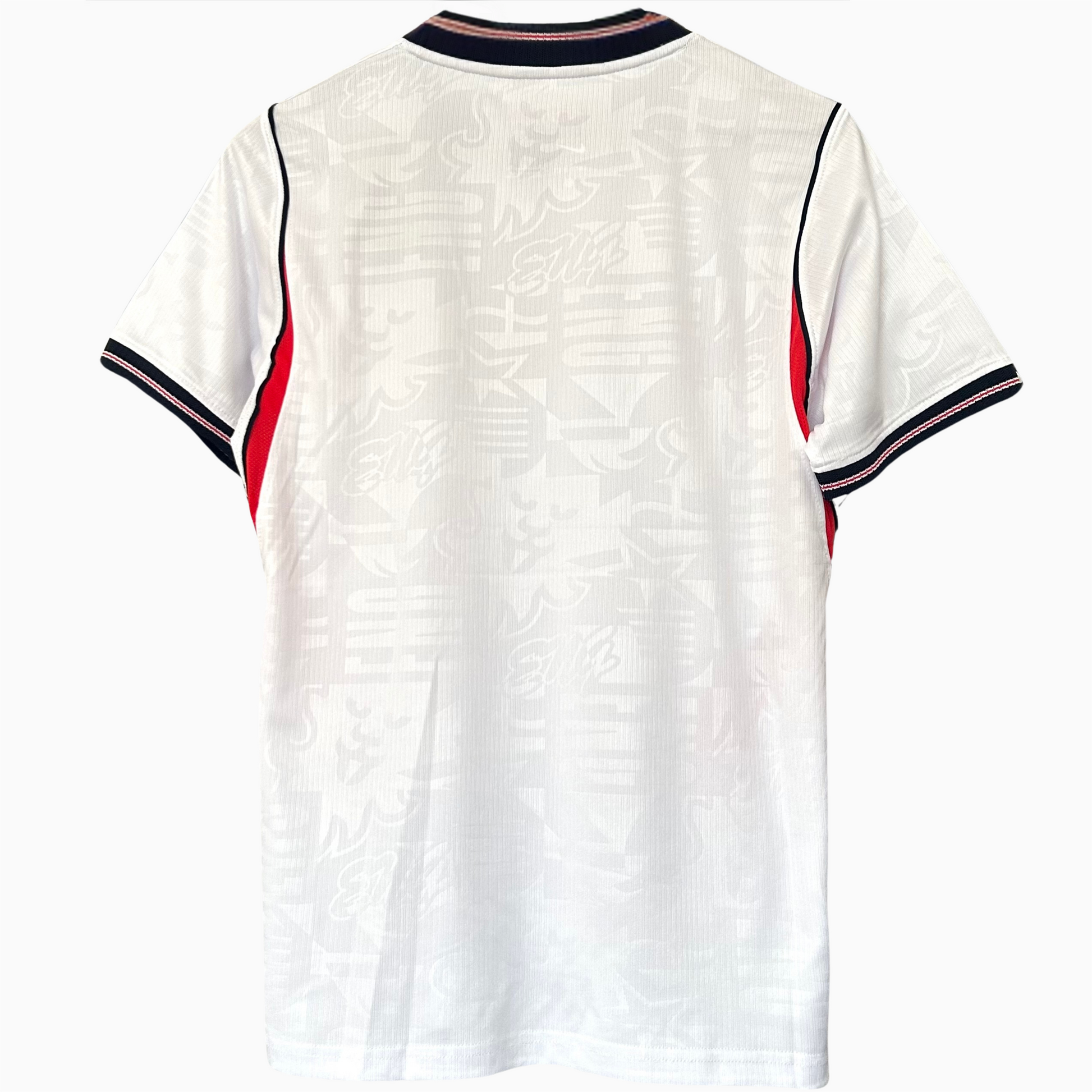 England home kit 2026 jersey by ELVN, featuring the team's traditional design and colors, displayed on a plain background.