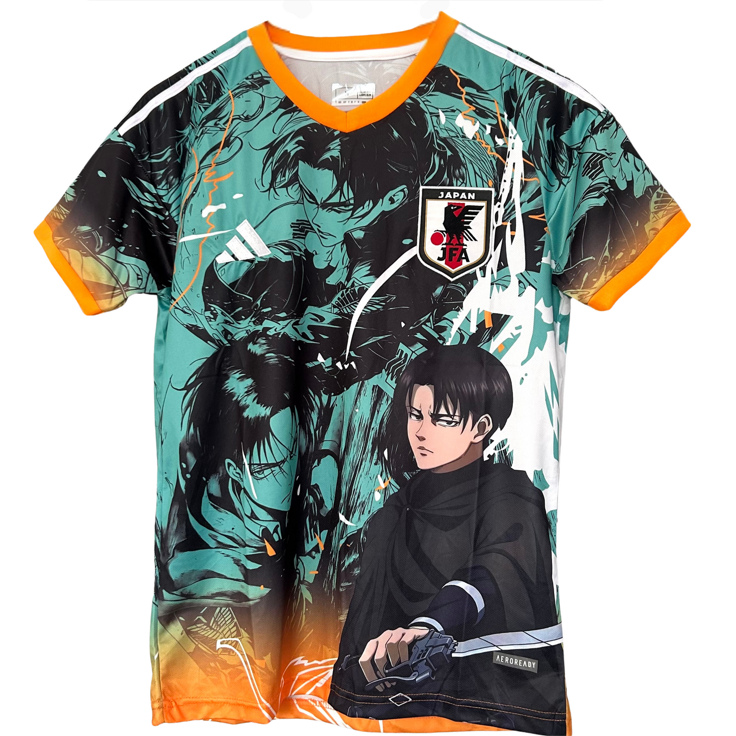 ELVN Attack on Titan cosplay kit featuring character costume and accessories from the Japan Attack on Titan series.