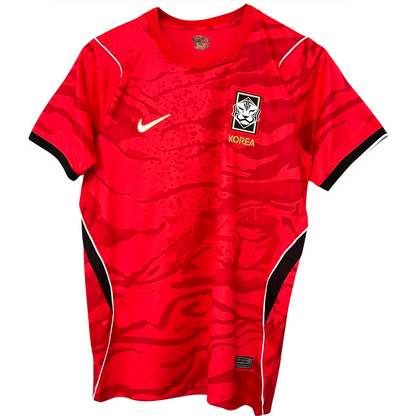 South Korea 2026 home soccer kit by ELVN, featuring team jersey with national flag and team logo on front.