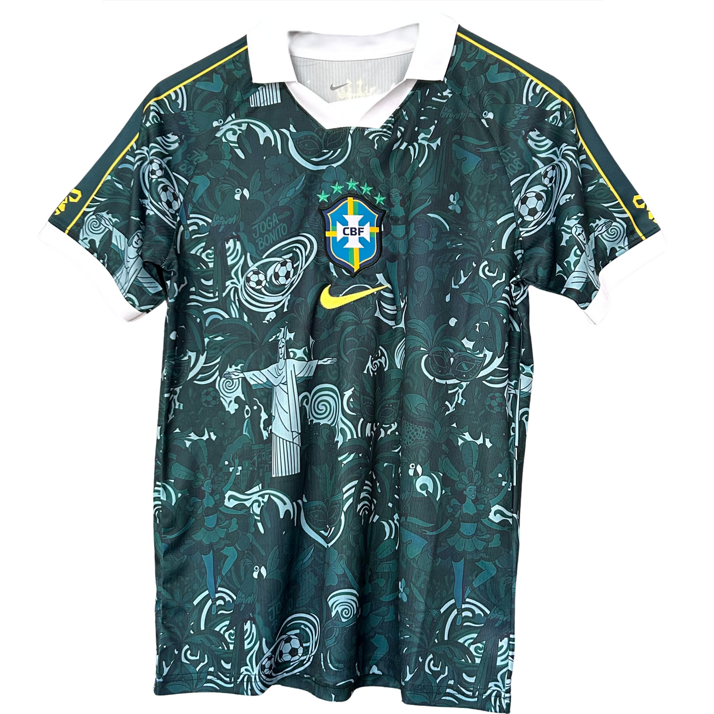 ELVN Brazil Heritage Kit featuring colorful traditional clothing and cultural accessories in a vibrant display.