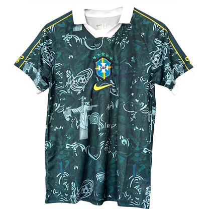 ELVN Brazil Heritage Kit featuring colorful traditional clothing and cultural accessories in a vibrant display.