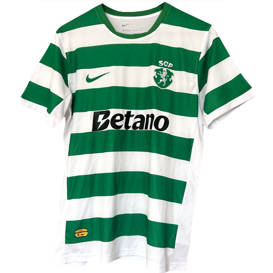ELVN Sporting CP home kit 2025/26 featuring the team jersey with club logo and design details, displayed on a neutral background.