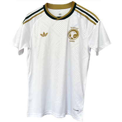 Saudi Arabia away football kit 2026 by ELVN, featuring the team’s jersey with official design and team logo.