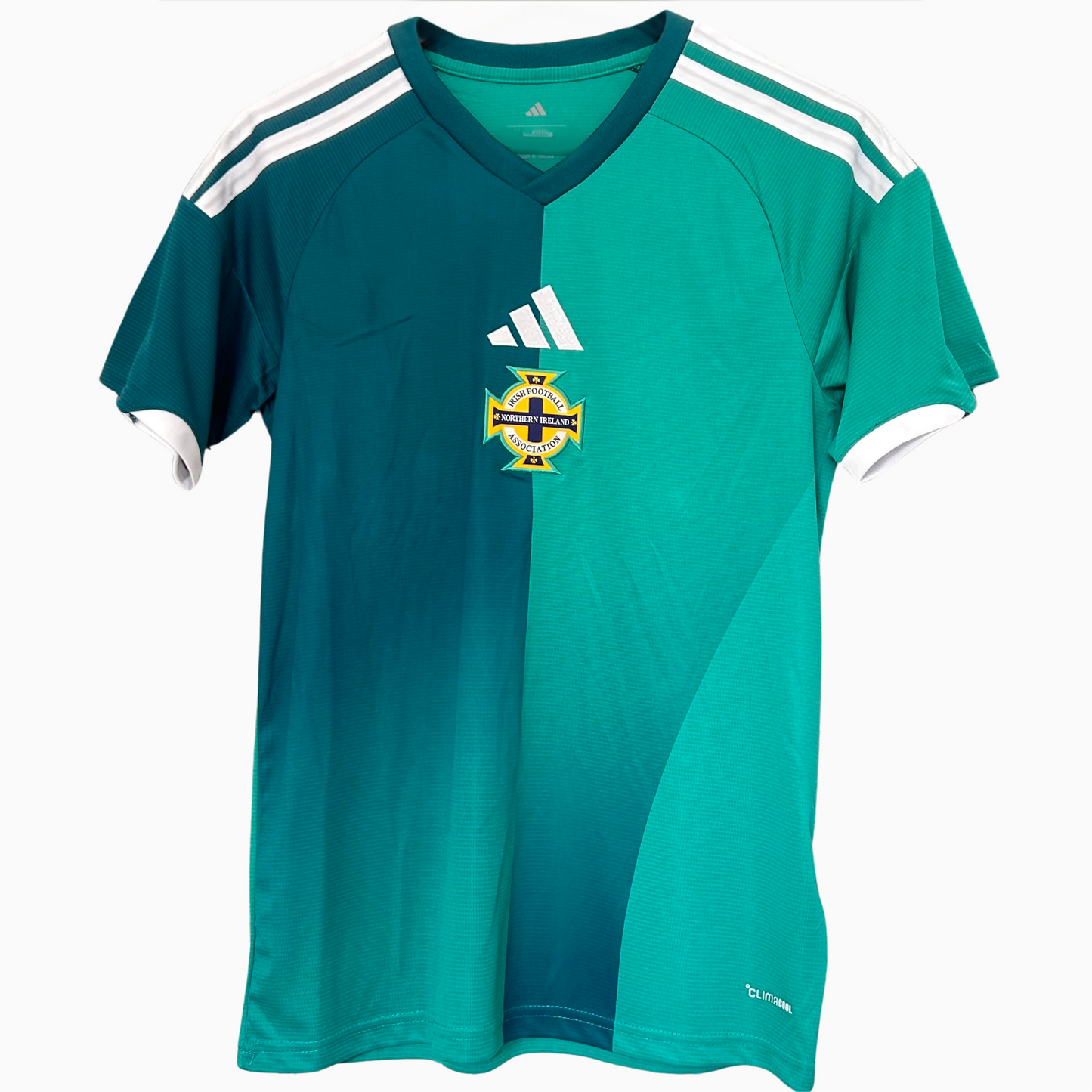 Northern Ireland home soccer kit 2026 by ELVN, featuring the team jersey with national colors and design details.
