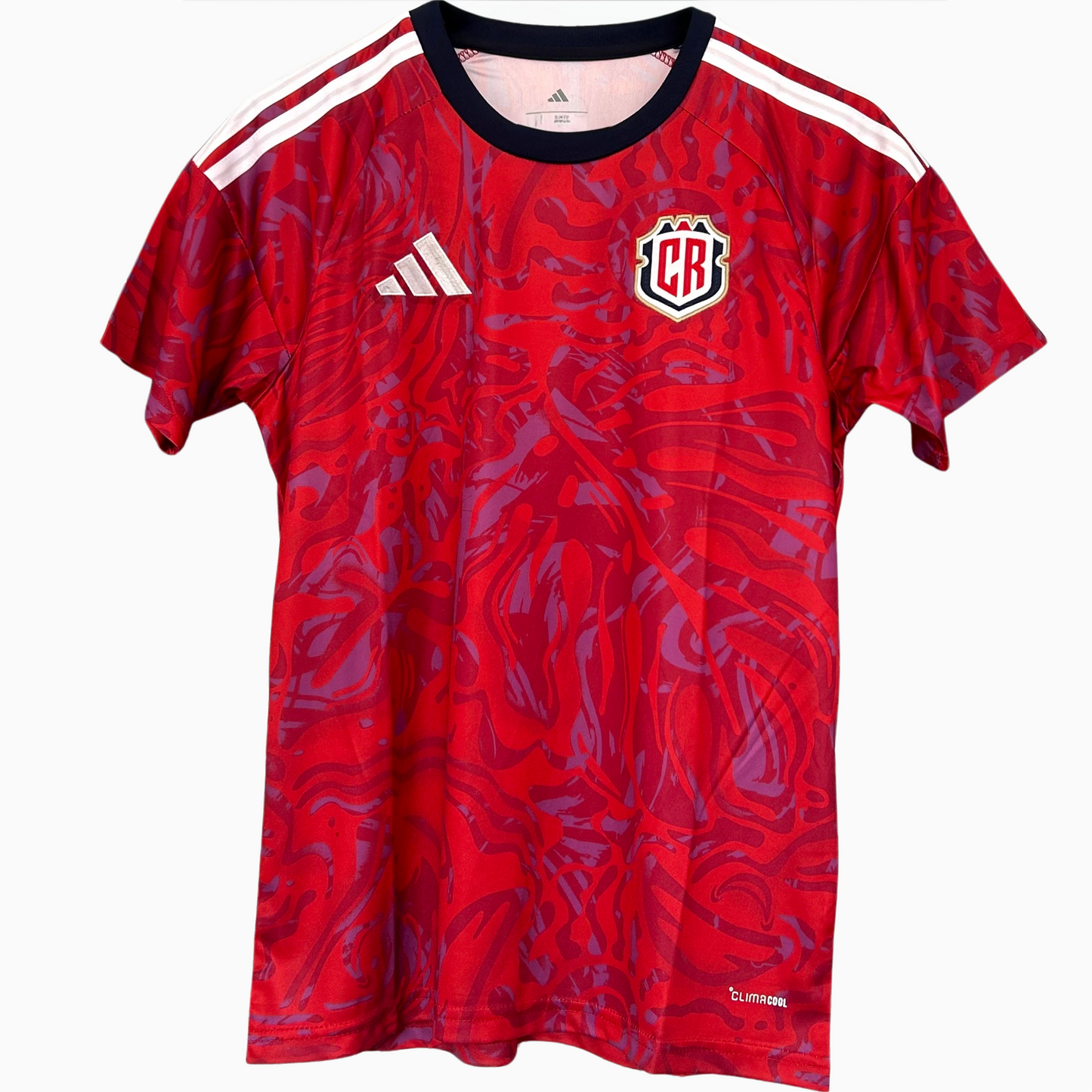 Costa Rica home soccer kit 2026 by ELVN, featuring the team's official jersey design with green and red accents.