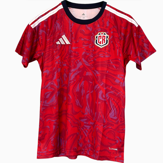 Costa Rica home soccer kit 2026 by ELVN, featuring the team's official jersey design with green and red accents.