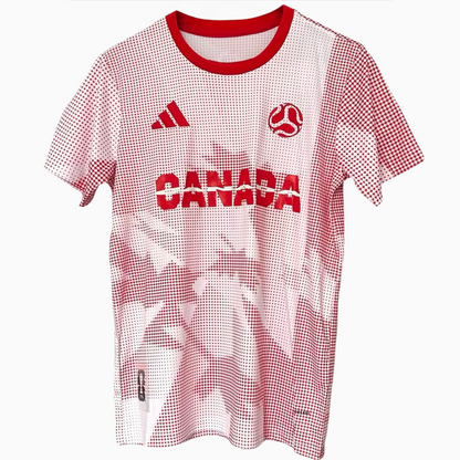 ELVN Canada Pre-Match Kit 2026 featuring team jersey, shorts, and accessories for fans and players.