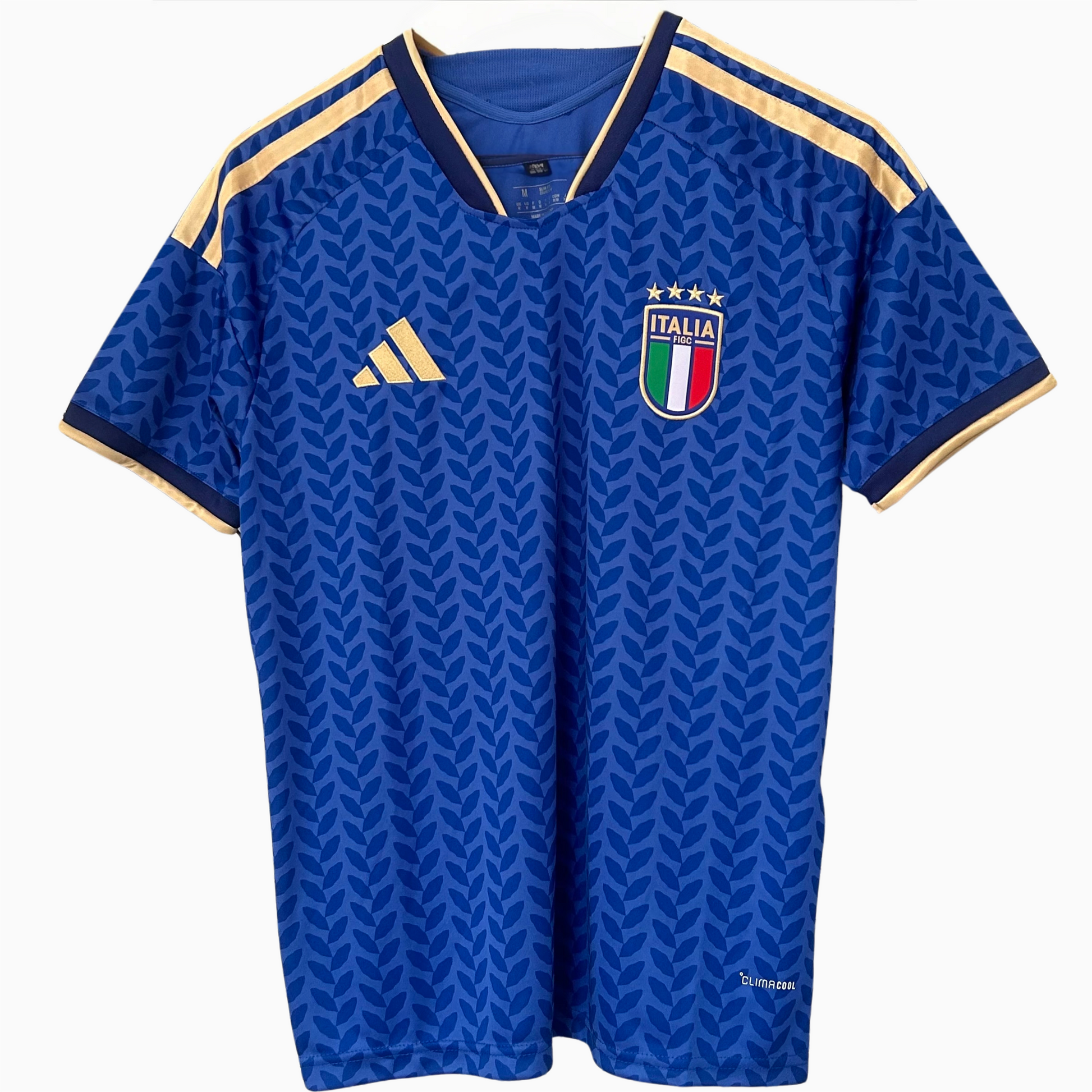 Italy home football kit 2026 by ELVN, featuring the team jersey with national colors and design details.