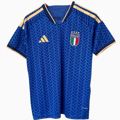 Italy home football kit 2026 by ELVN, featuring the team jersey with national colors and design details.