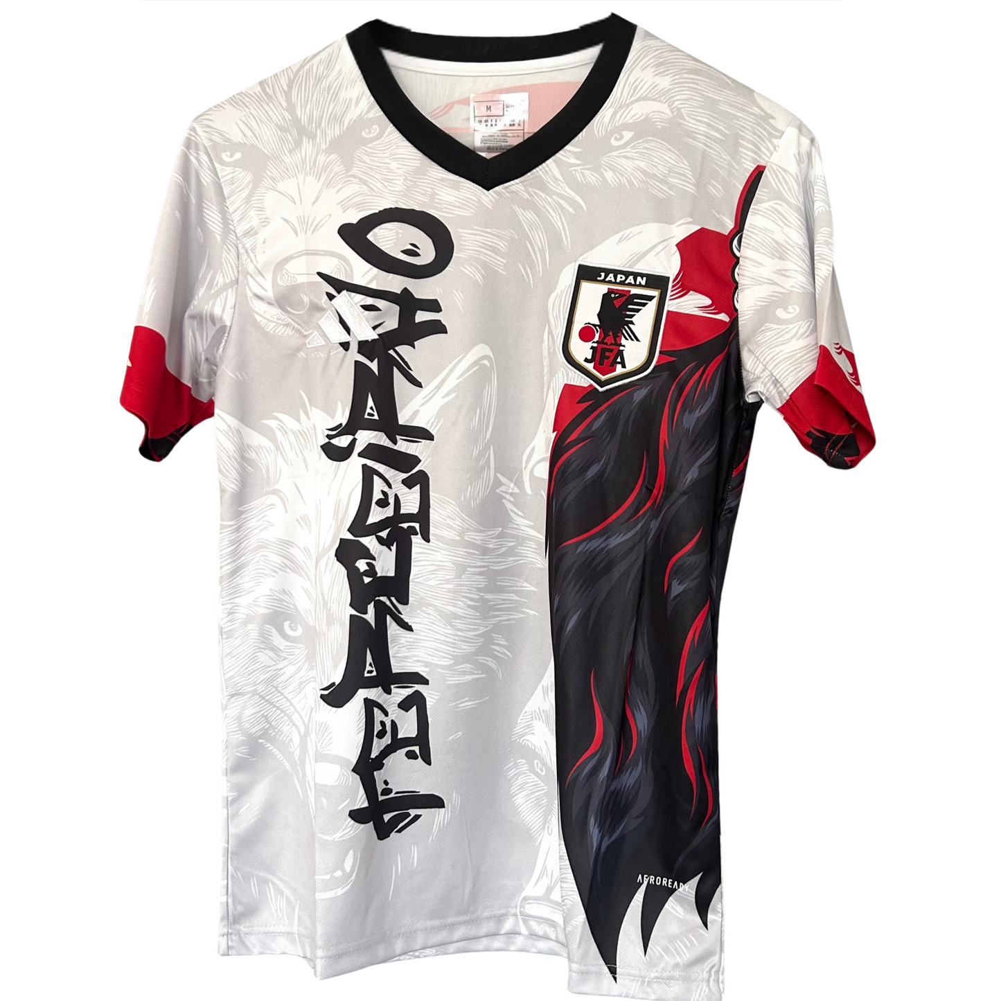ELVN Japan Wolf Kit featuring a detailed wolf illustration on a natural-colored fabric background