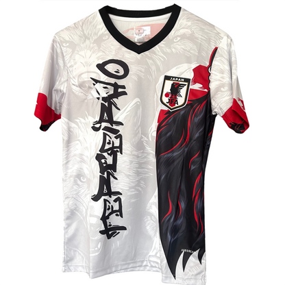 ELVN Japan Wolf Kit featuring a detailed wolf illustration on a natural-colored fabric background