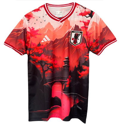 ELVN Japan Red Mountain Kit featuring vibrant red mountain landscape with traditional Japanese design elements.
