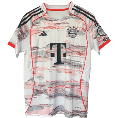 BAYERN MUNICH AWAY SHIRT 2025/26